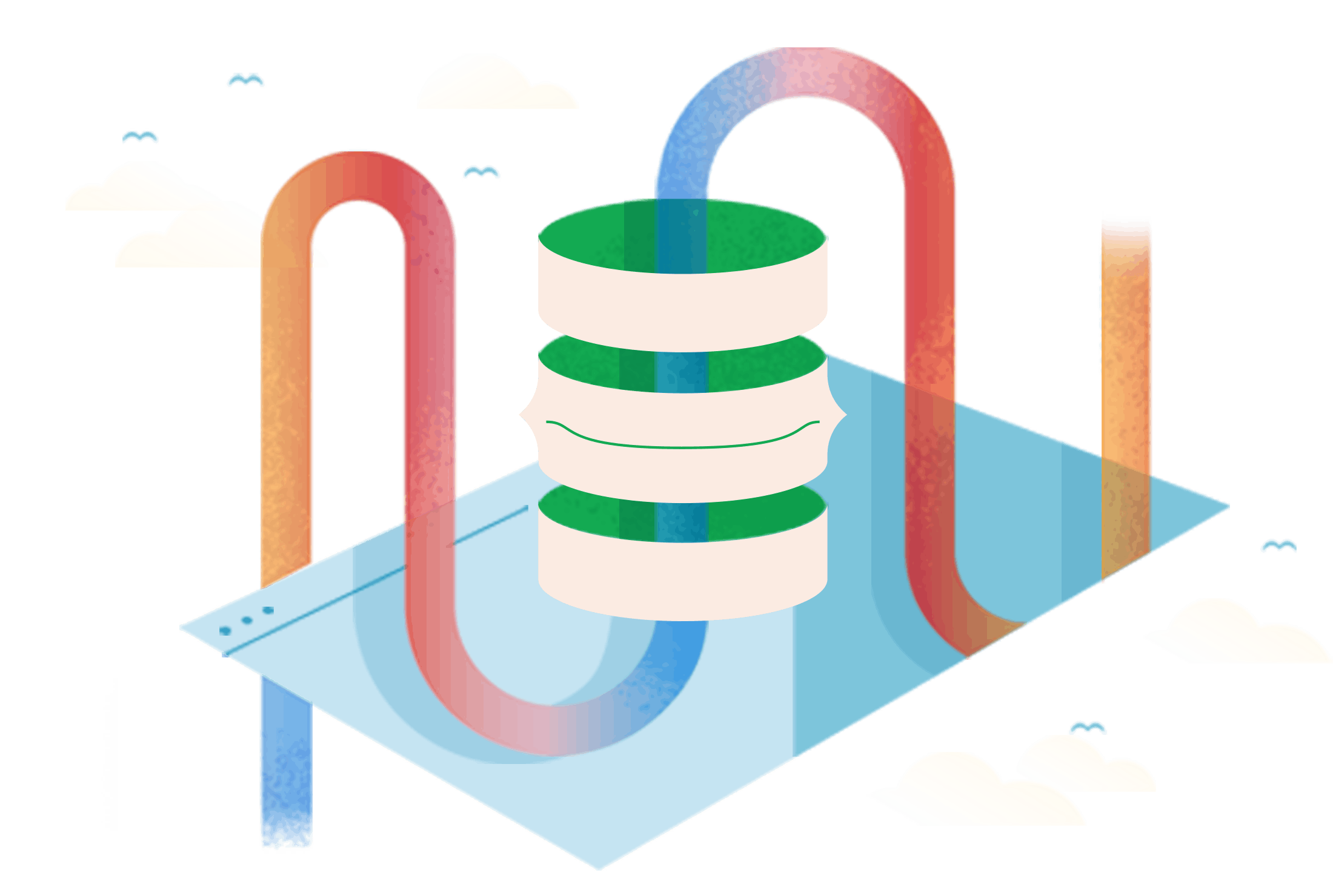 Distribution de données multi-cloud