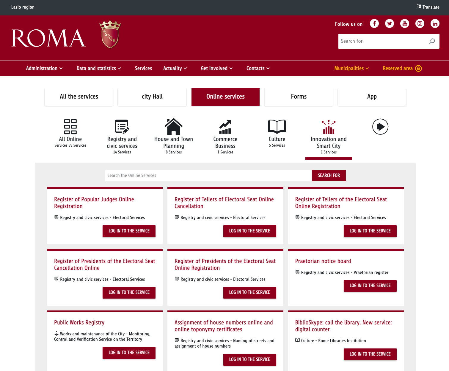 Roma Capitale Portal