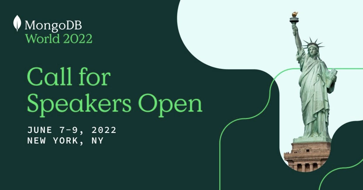 MongoDB World Call for Speakers is open