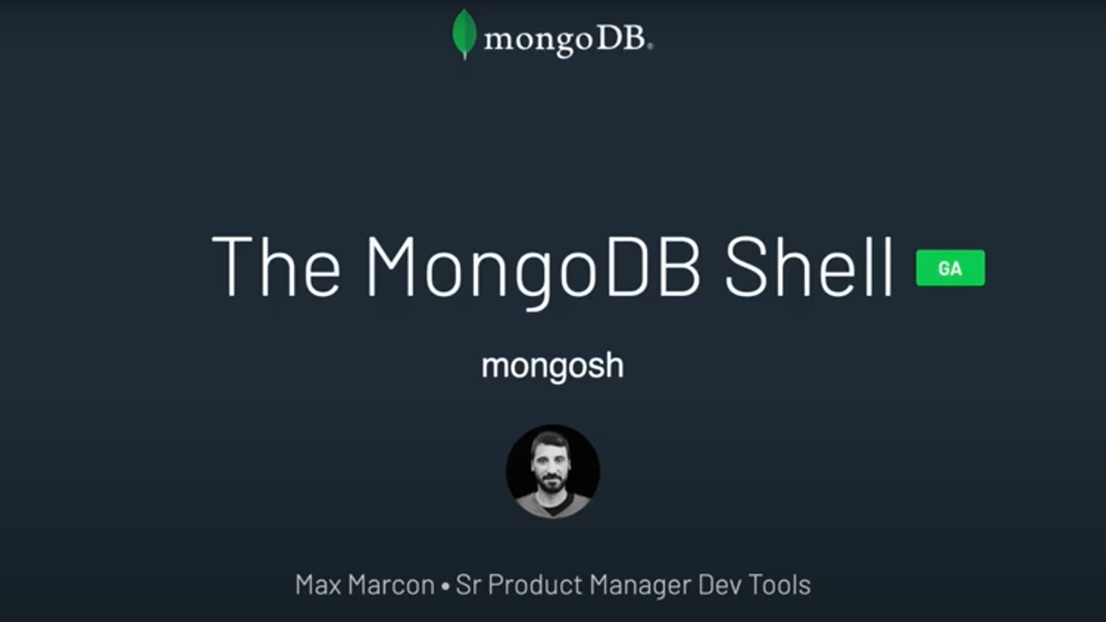 MongoDB Shell | MongoDB