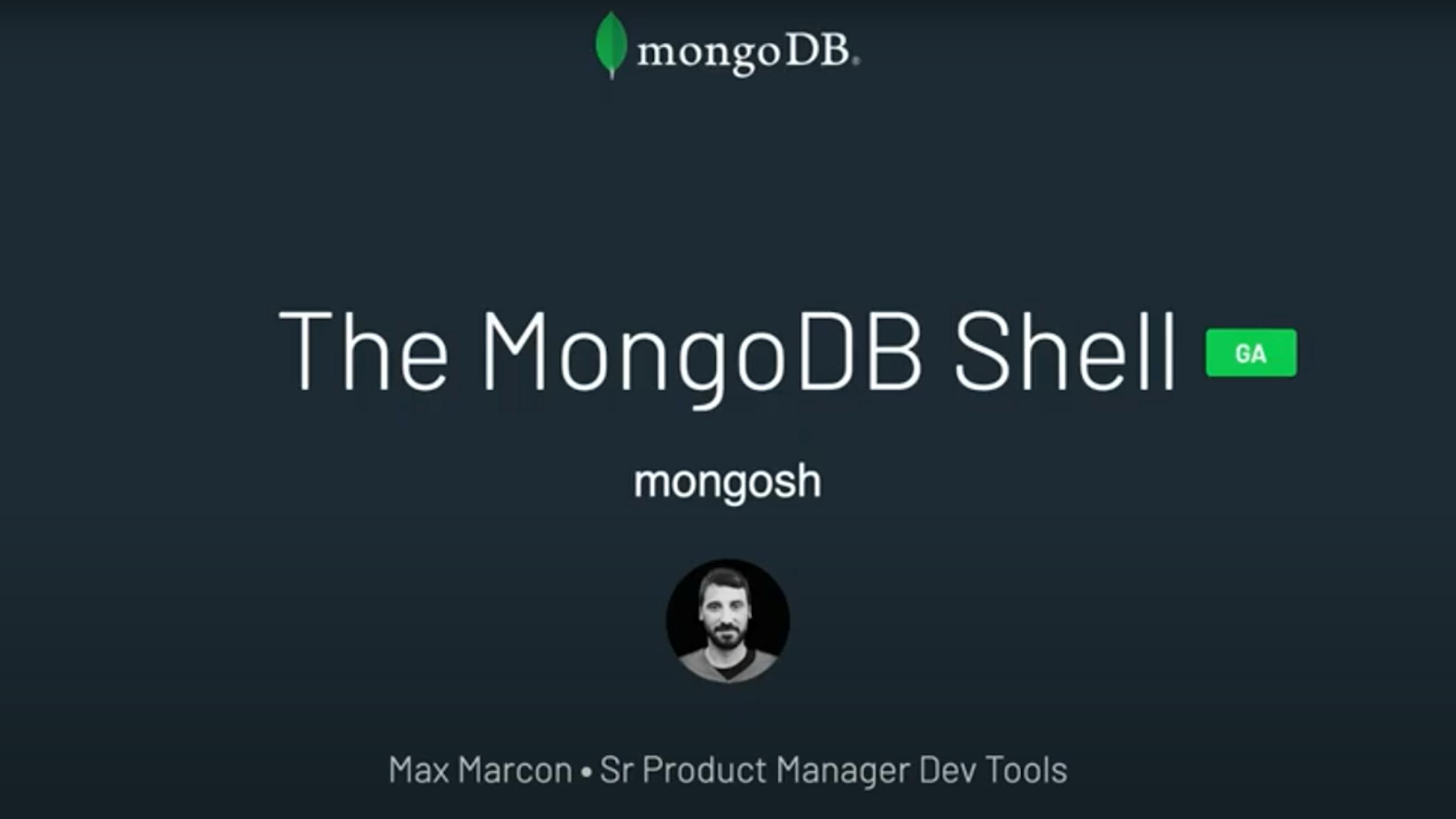 Mongodb shell mongodb