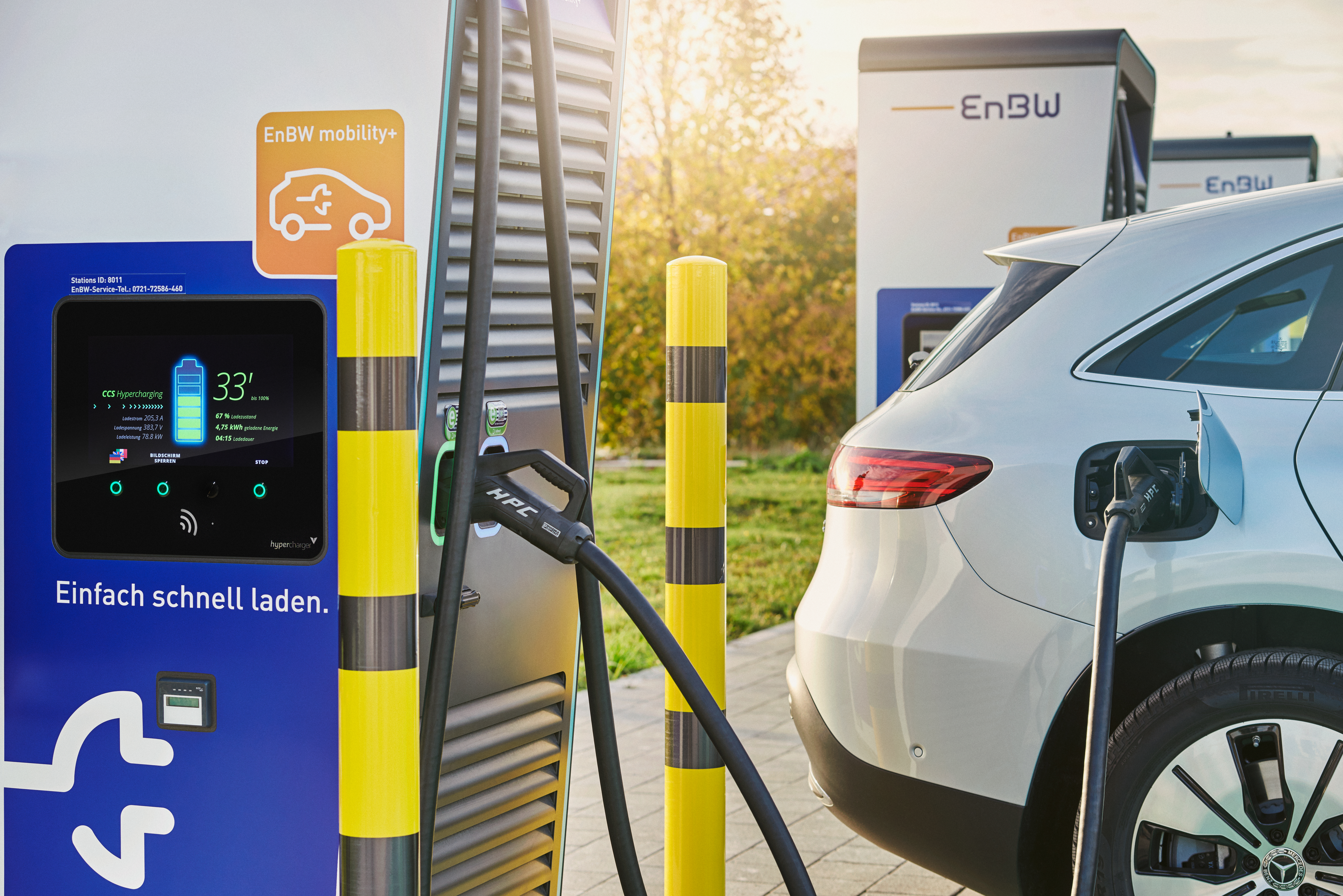 EnBW-Schnellladen an Autobahnen