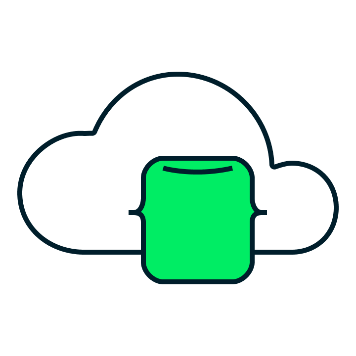 Illustration representing Cloud Storage