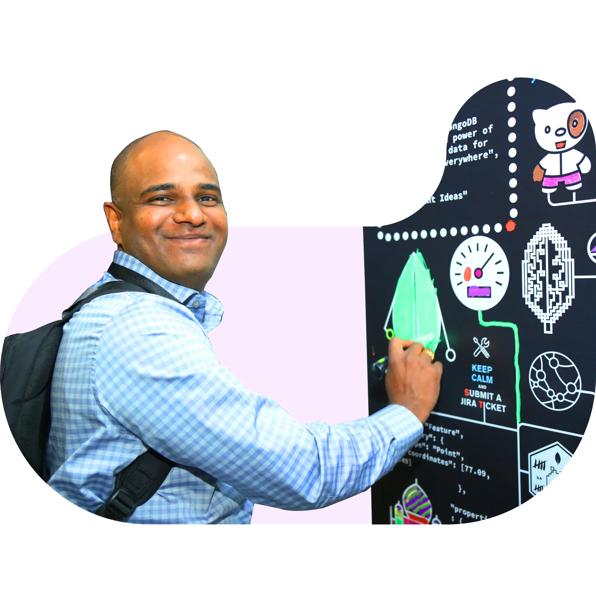 An Illustration shows to grow your business