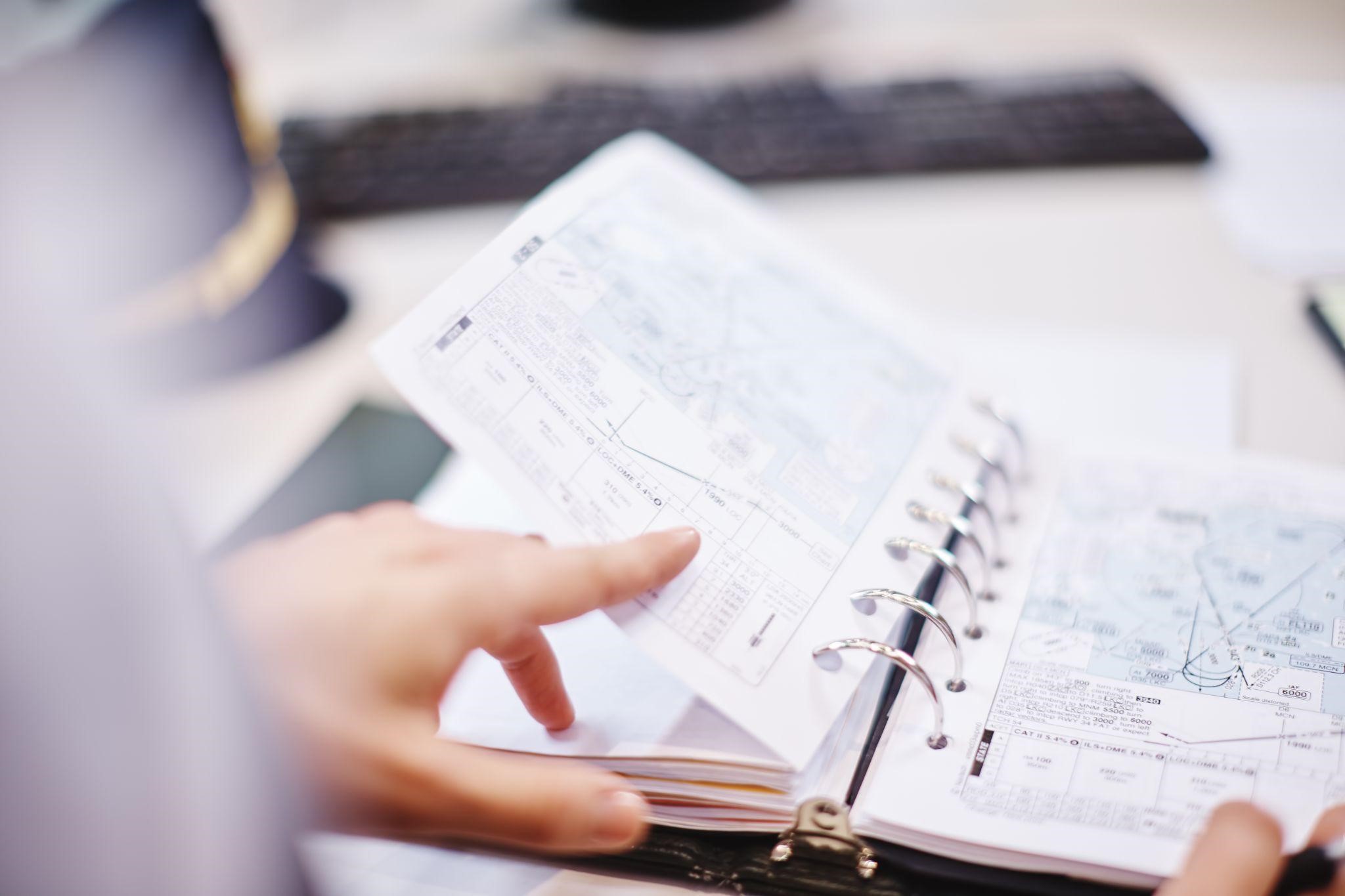 중요 비행 데이터