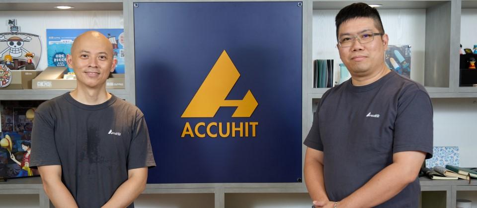 愛酷智能執行長 林庭箴 (右) 愛酷智能首席雲端架構師 王唯綱