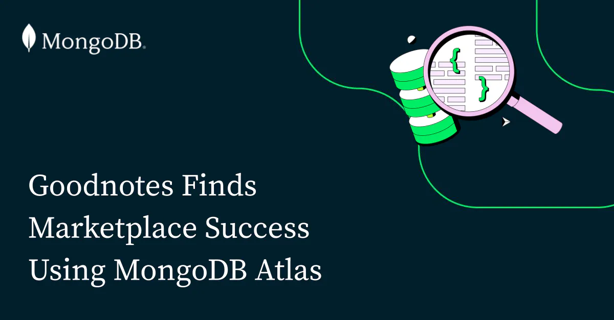 Goodnotes利用MongoDB Atlas实现市场成功