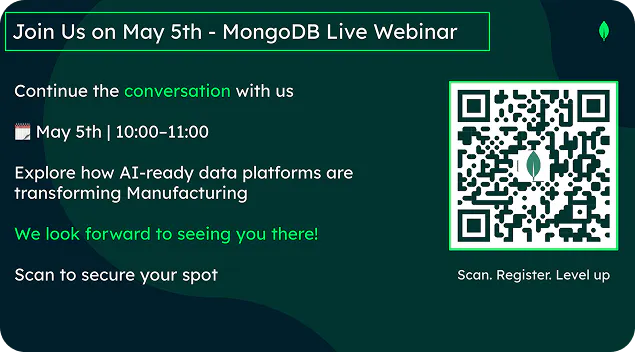 MongoDB Live Webinar Image