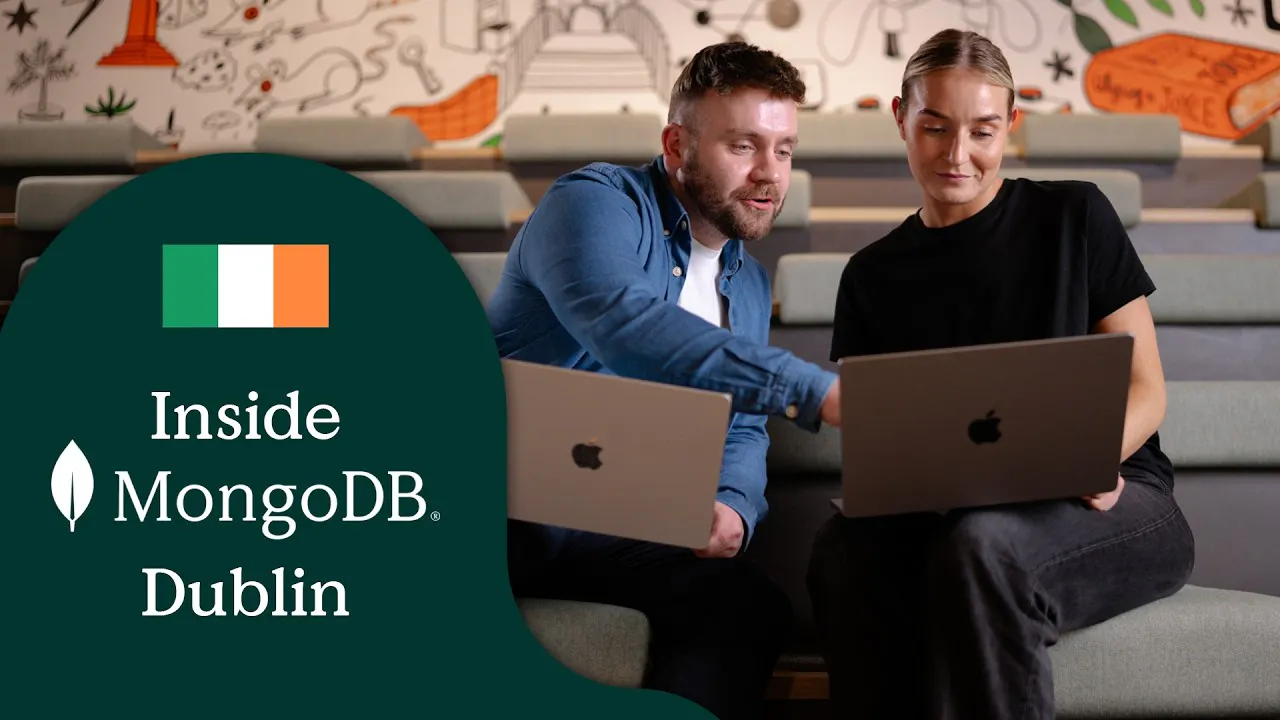 Image of teammates in Dublin Headquarters